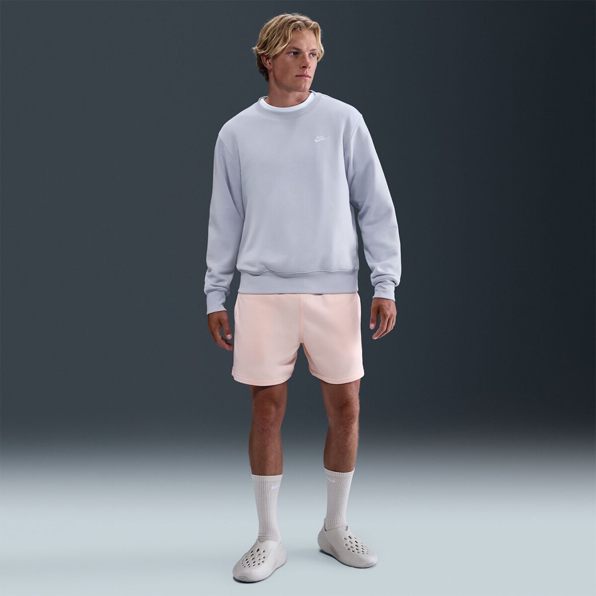 Sweatshirt de Homem Club Cinzento-7