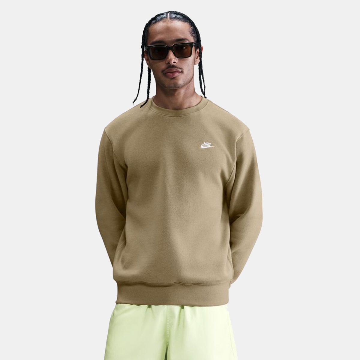 Sweatshirt de Homem Club Bege-1