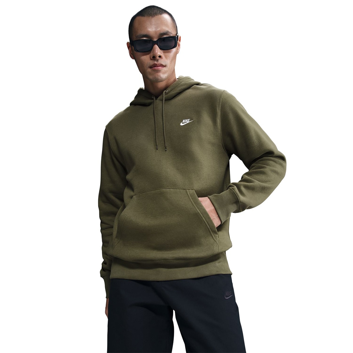 Sweatshirt de Homem Club Verde Azeitona-3