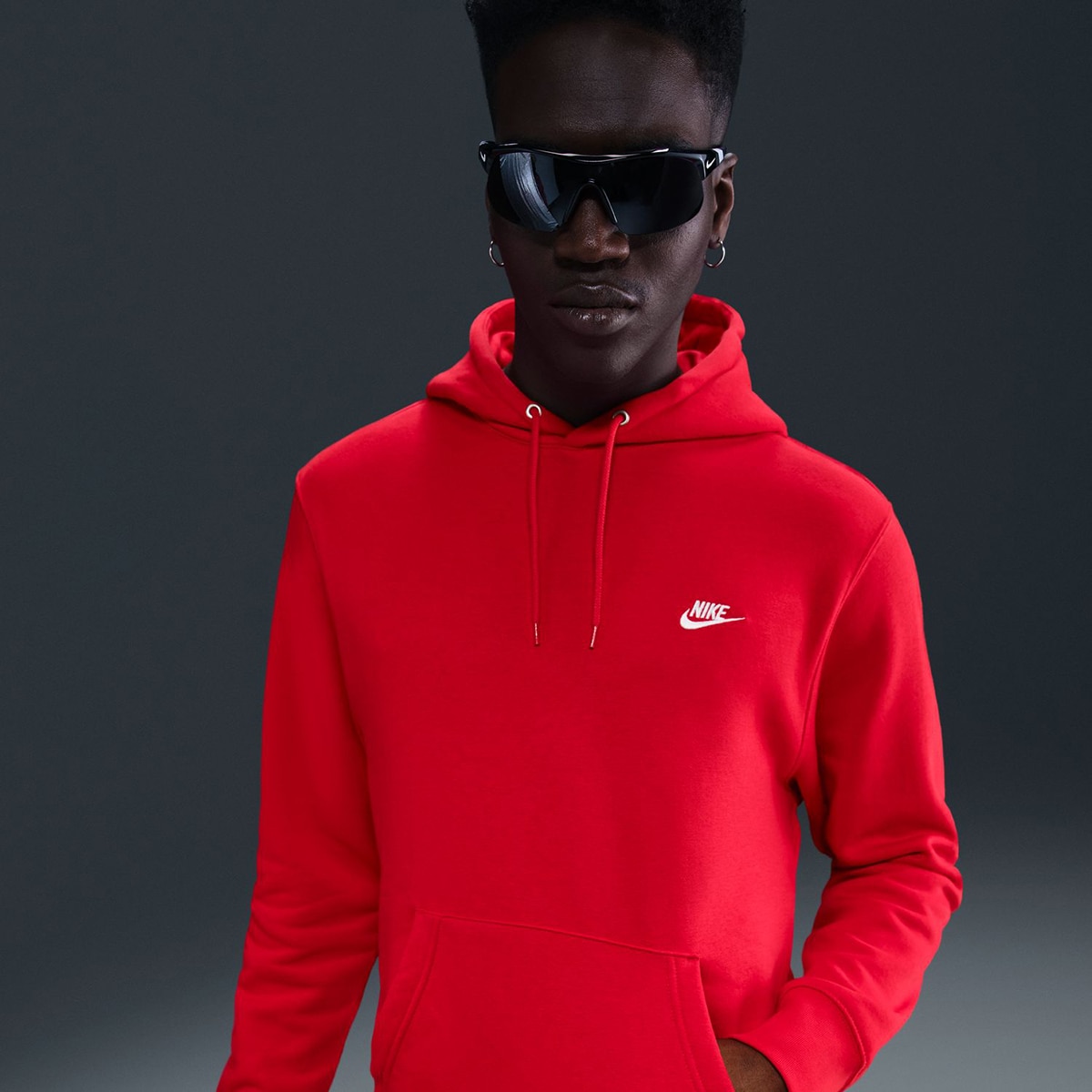 Sweatshirt de Homem Club Vermelho-4