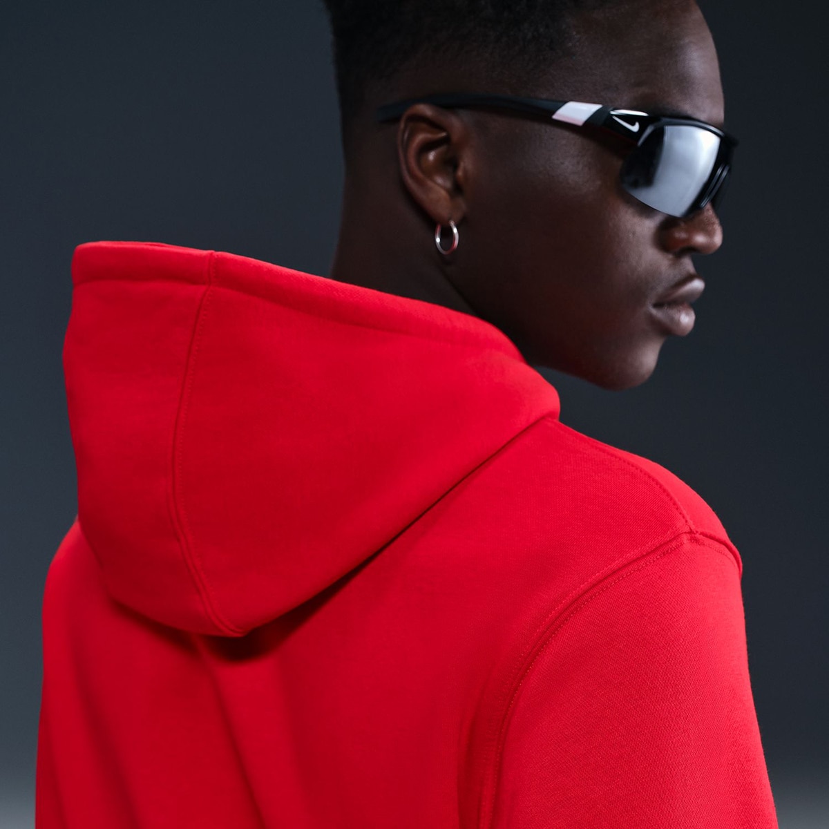 Sweatshirt de Homem Club Vermelho-5