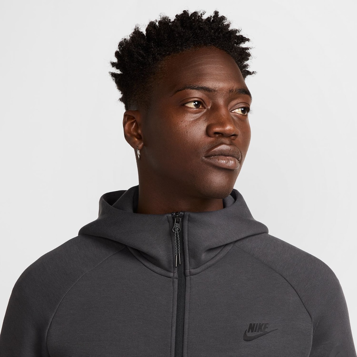 Sweatshirt de Homem Tech Cinzento-3