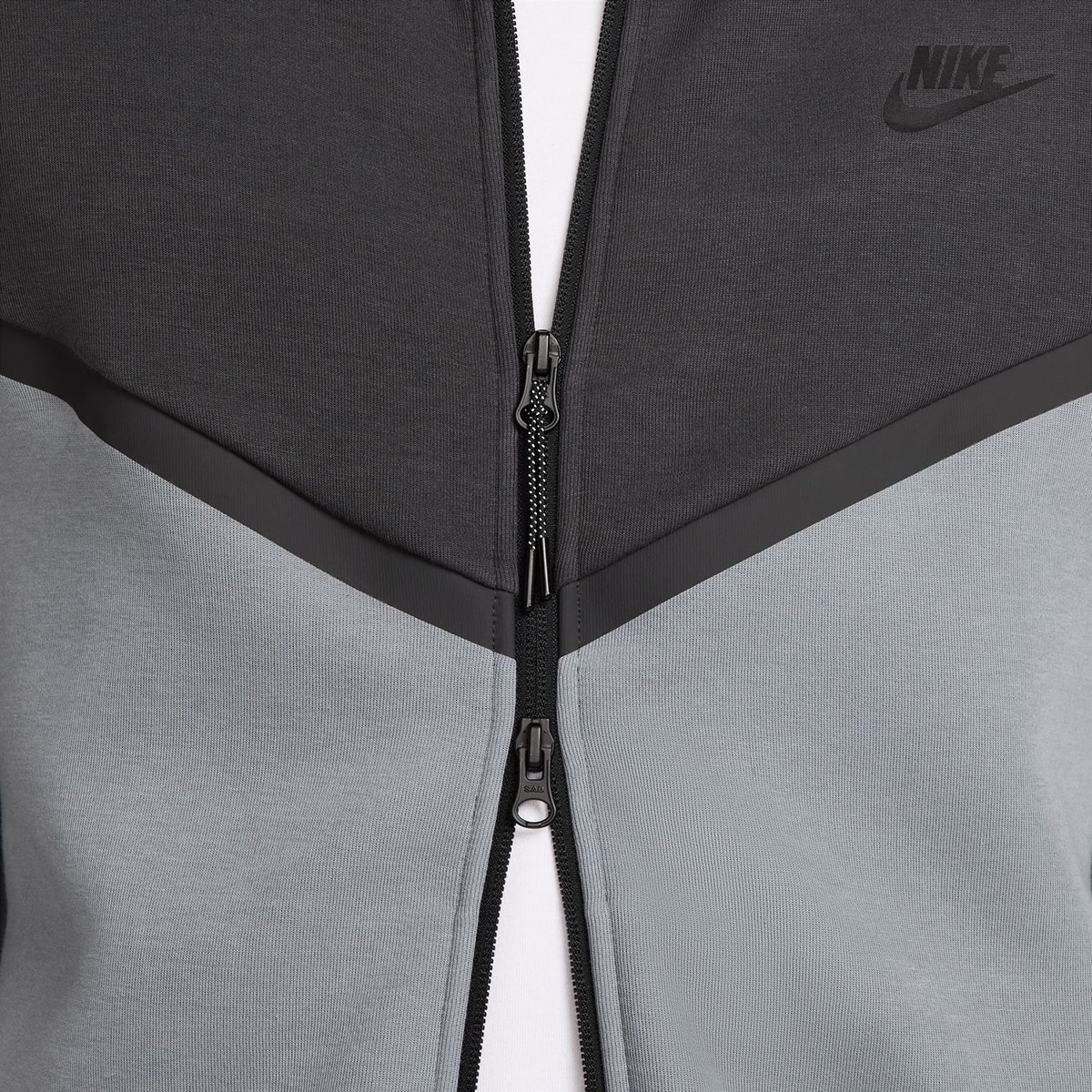 Sweatshirt de Homem Tech Cinzento-4