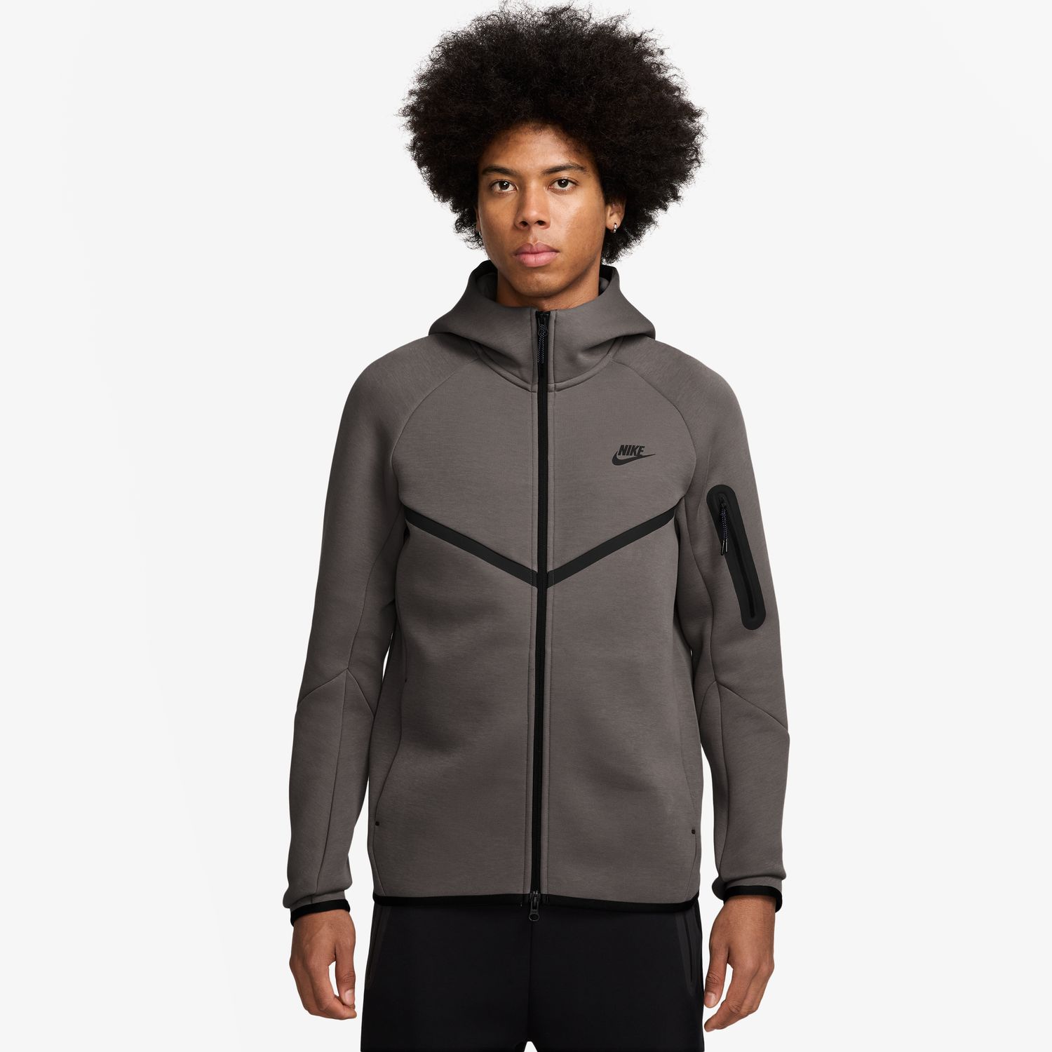 Sweatshirt de Homem Tech Bege-1