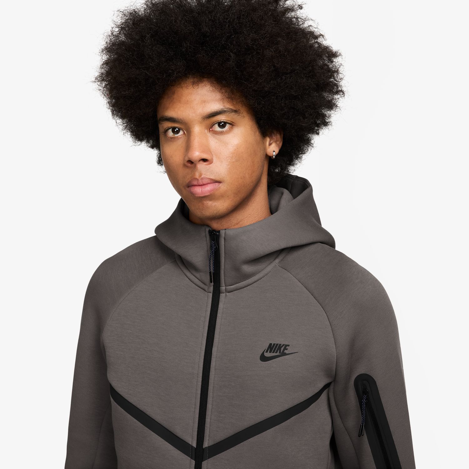 Sweatshirt de Homem Tech Bege-3