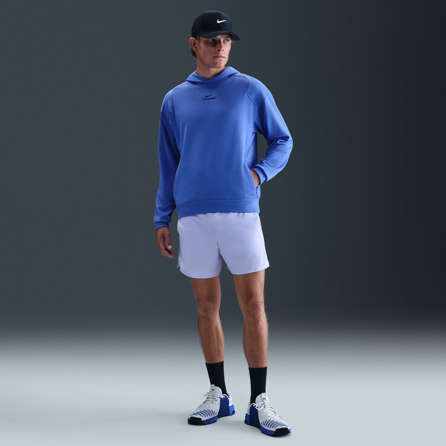 Sweatshirt de Homem Pro Training Azul-1