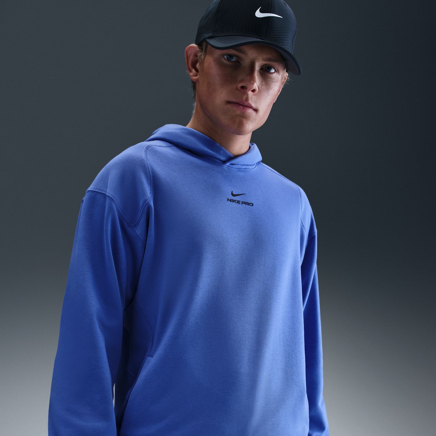 Sweatshirt de Homem Pro Training Azul-2