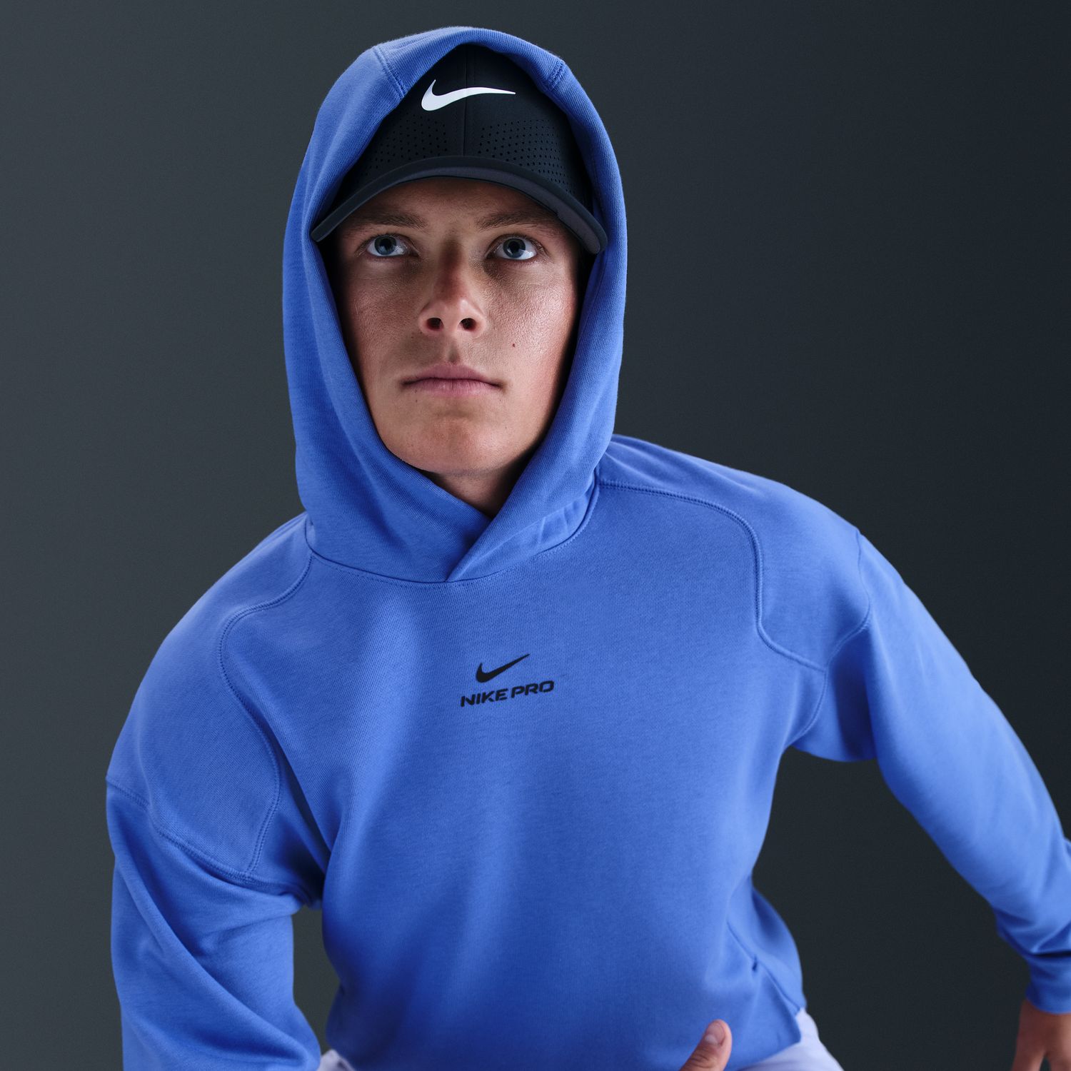 Sweatshirt de Homem Pro Training Azul-3