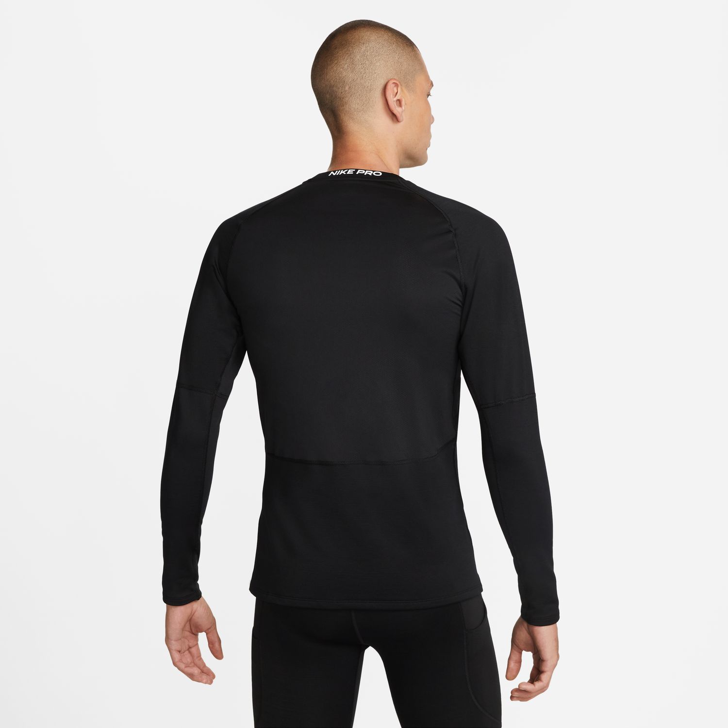 Camisola de Manga Comprida de Homem Pro Warm Preto-2