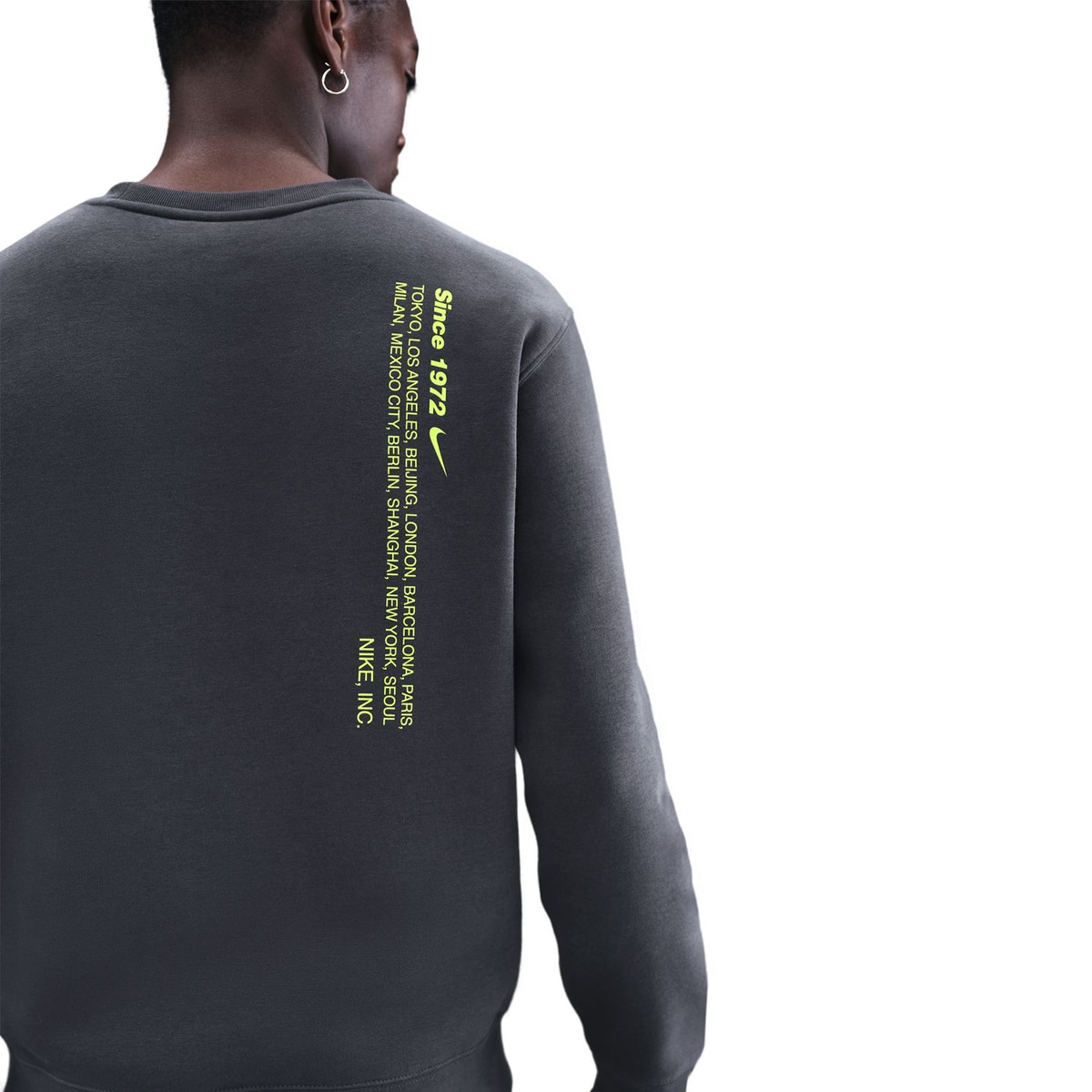 Sweatshirt de Homem Club Bb Hoodie Swsh Cinzento-4