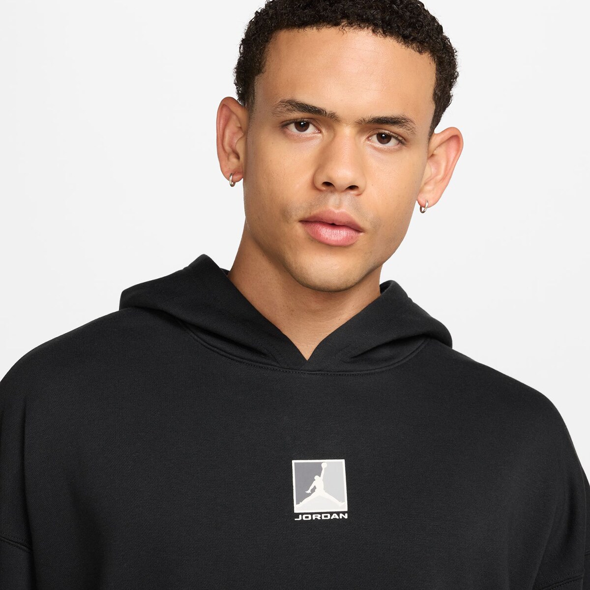 Sweatshirt de Homem Brooklyn Fleece Preto-3