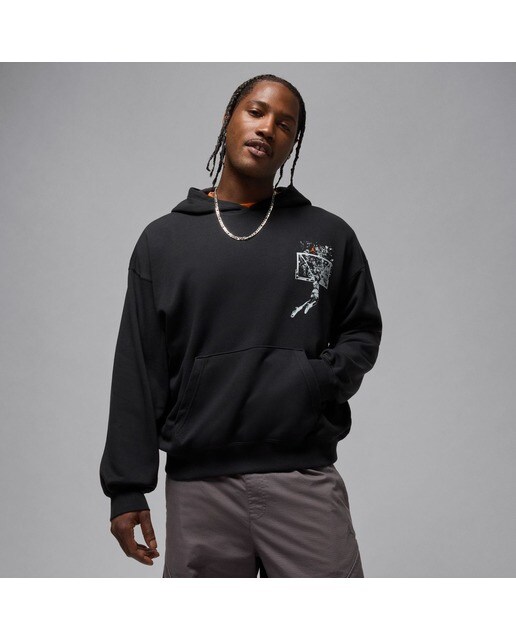 Sweatshirt de Homem Brooklyn Preto-1