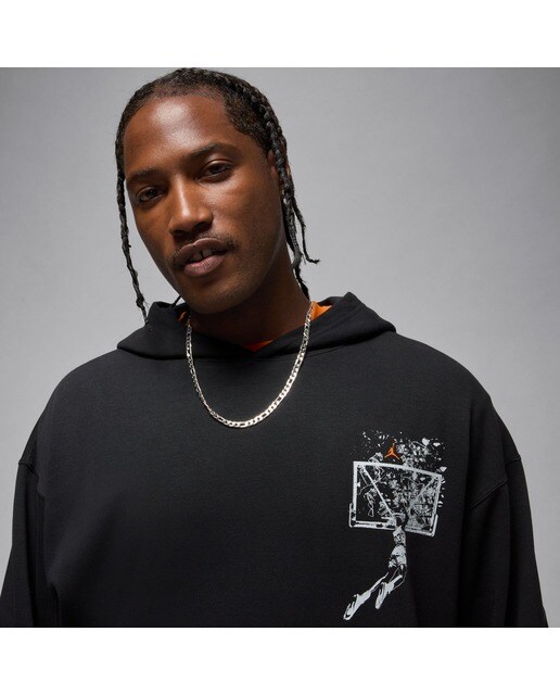 Sweatshirt de Homem Brooklyn Preto-3