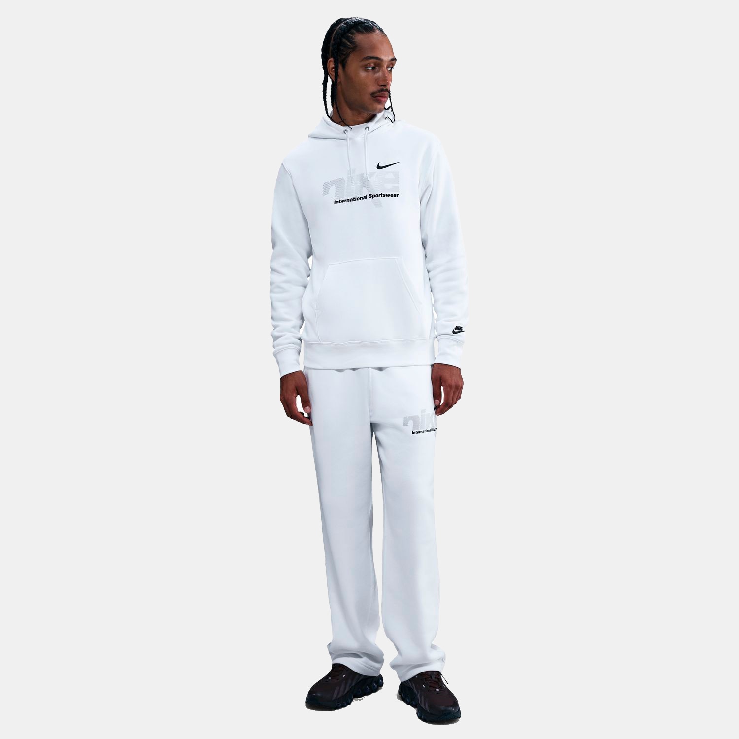 Sweatshirt de homem Sportswear Club Nike Branco-1