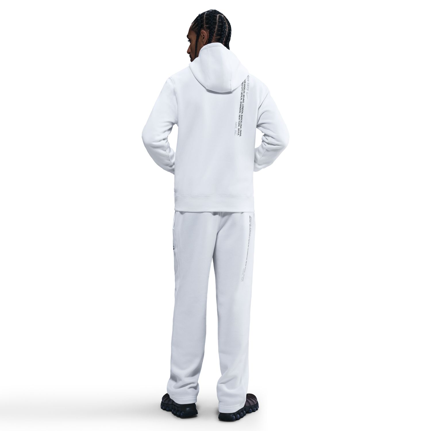 Sweatshirt de homem Sportswear Club Nike Branco-2