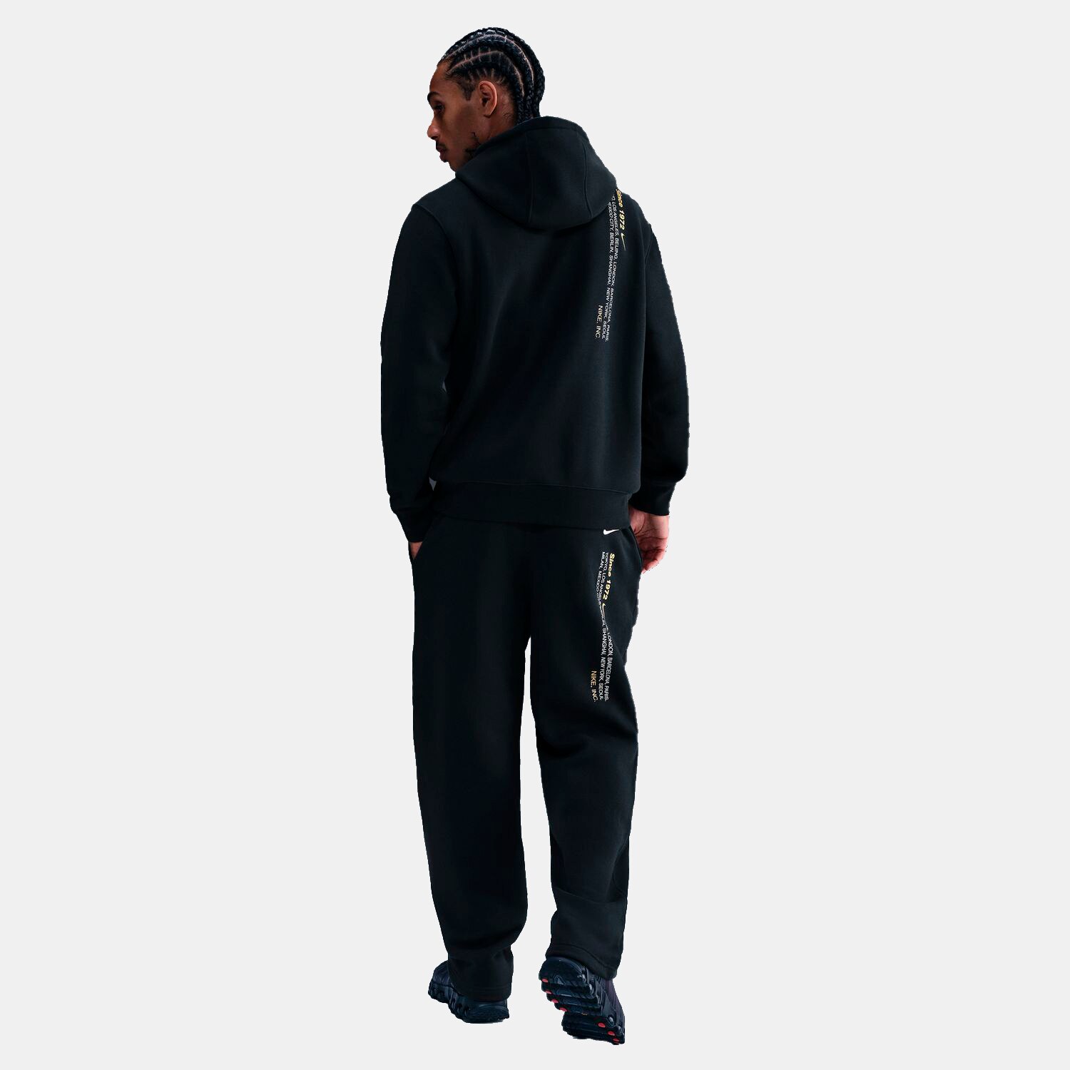 Sweatshirt de homem Sportswear Club Nike Preto-2