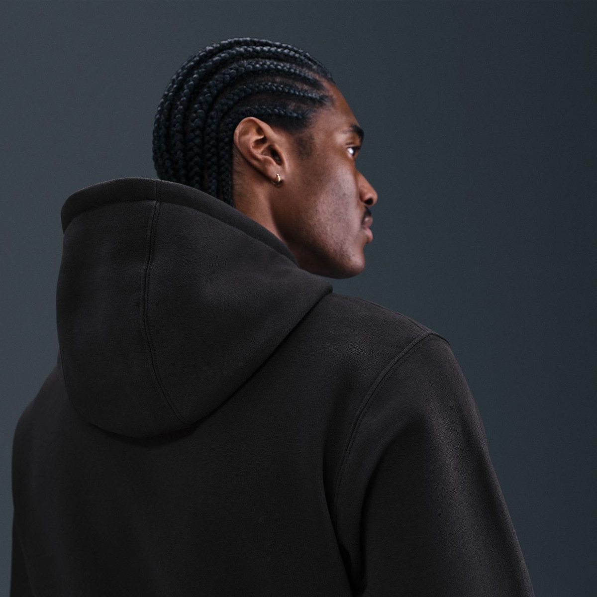 Sweatshirt de homem Sportswear Club Nike Preto-5
