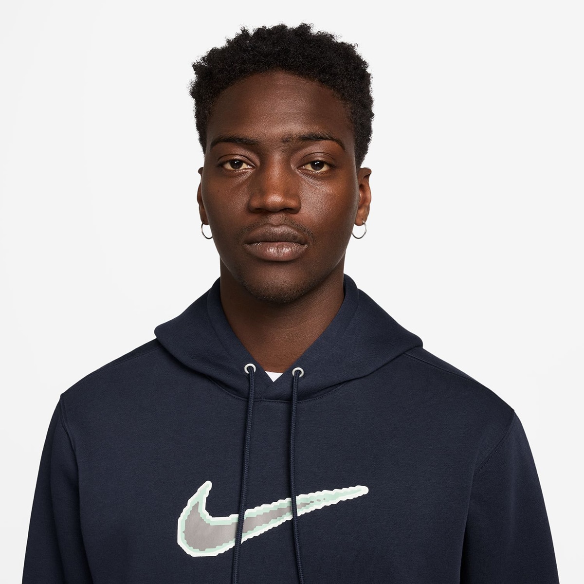 Sweatshirt de homem Sportswear Club Nike Azul-escuro-3