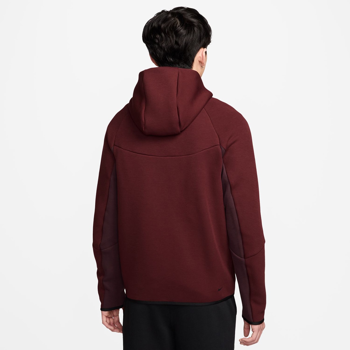 Sweatshirt de Homem Tech Bordeaux-2