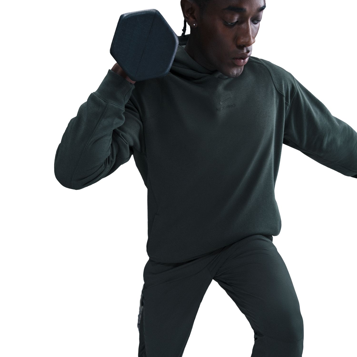 Sweatshirt de Homem Pro Verde-5