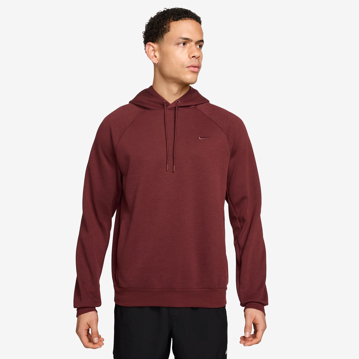 Sweatshirt de Homem Primary Fleece Bordeaux-1