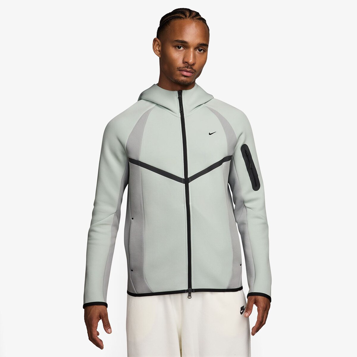 Sweatshirt de Homem Tech Cinzento-1