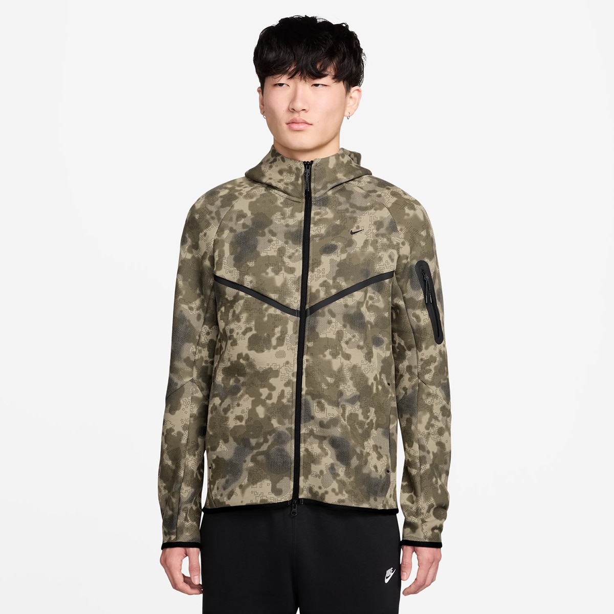 Sweatshirt de Homem Tech Camuflagem-1