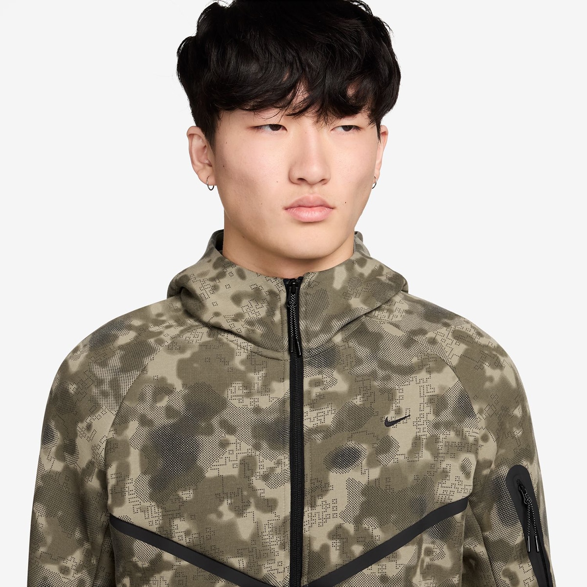 Sweatshirt de Homem Tech Camuflagem-3