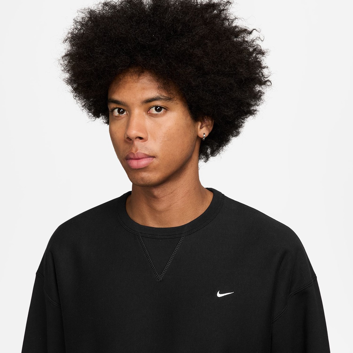 Sweatshirt de Homem Life Fleece Preto-3