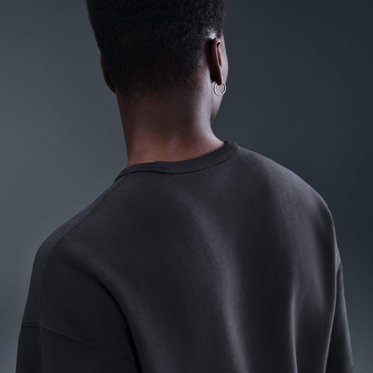 Sweatshirt de Homem Life Fleece Preto-5