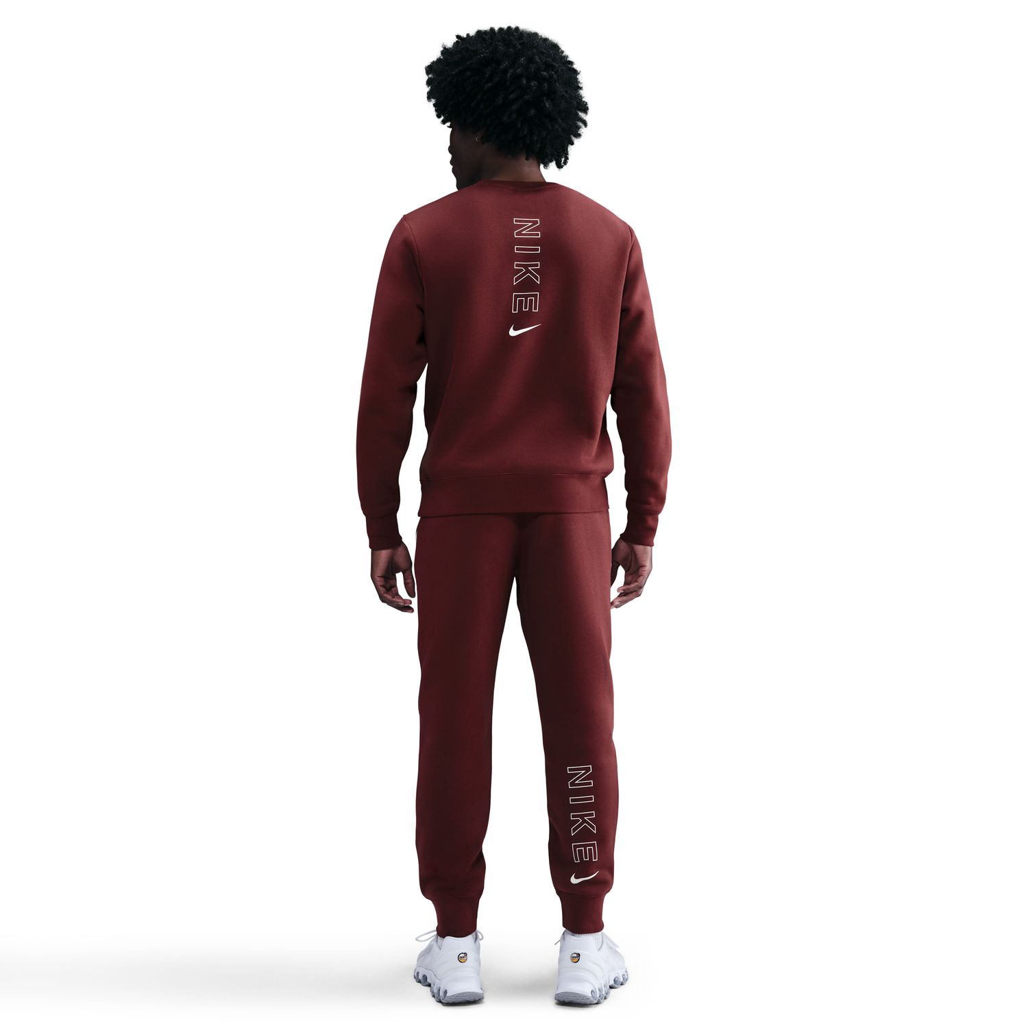 Sweatshirt de homem Sportswear Club Nike Bordeaux-2