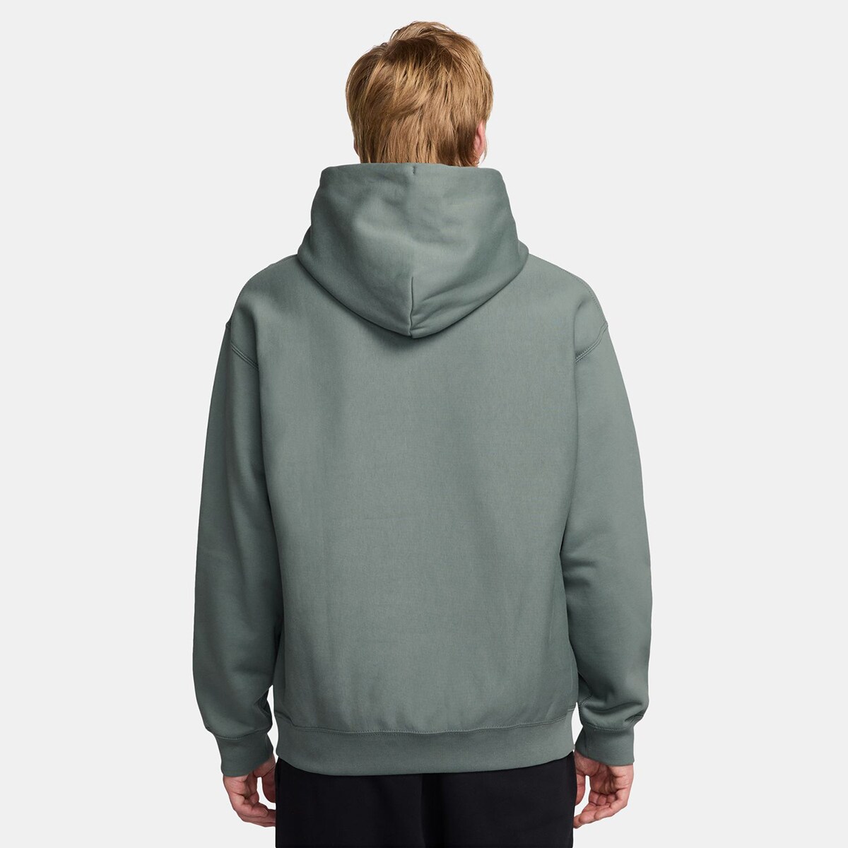 Sweatshirt de Homem Solo Swoosh Verde-2
