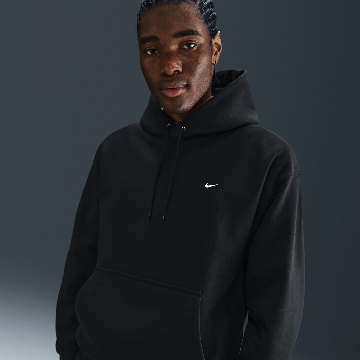 Sweatshirt de Homem Life Fleece Preto-4