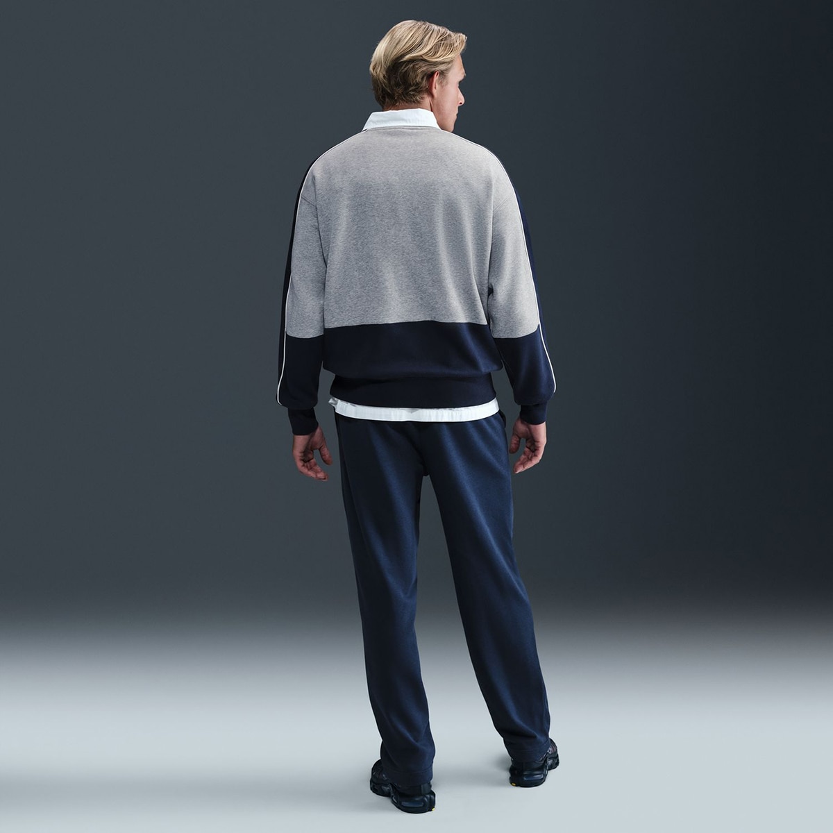 Sweatshirt de Homem Club Cinzento-2