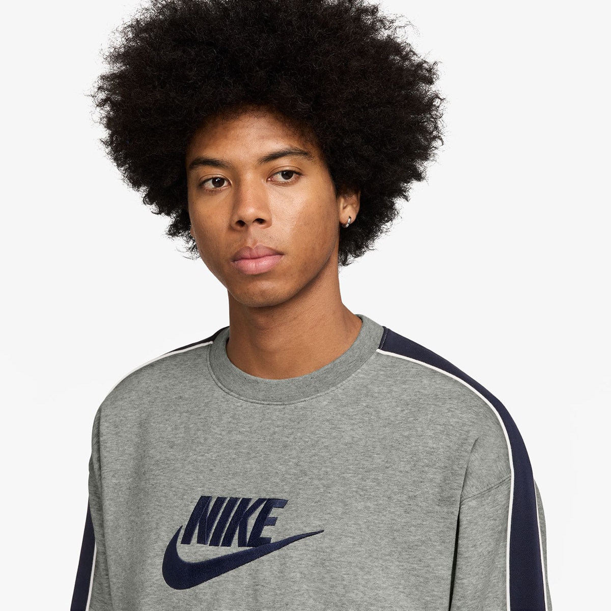Sweatshirt de Homem Club Cinzento-3