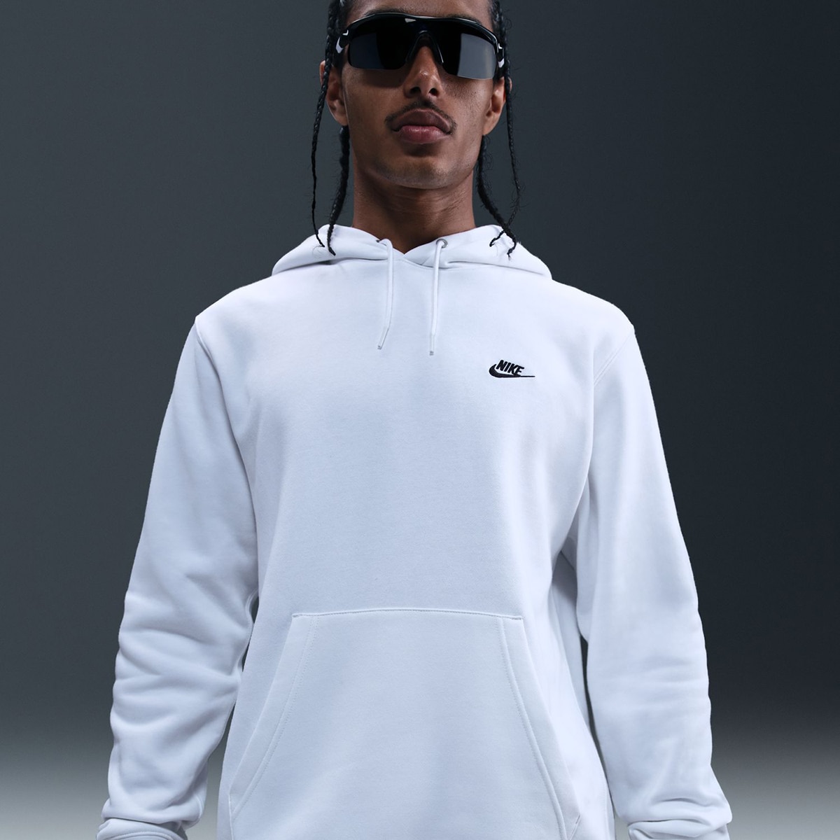Sweatshirt de Homem Club Branco-4