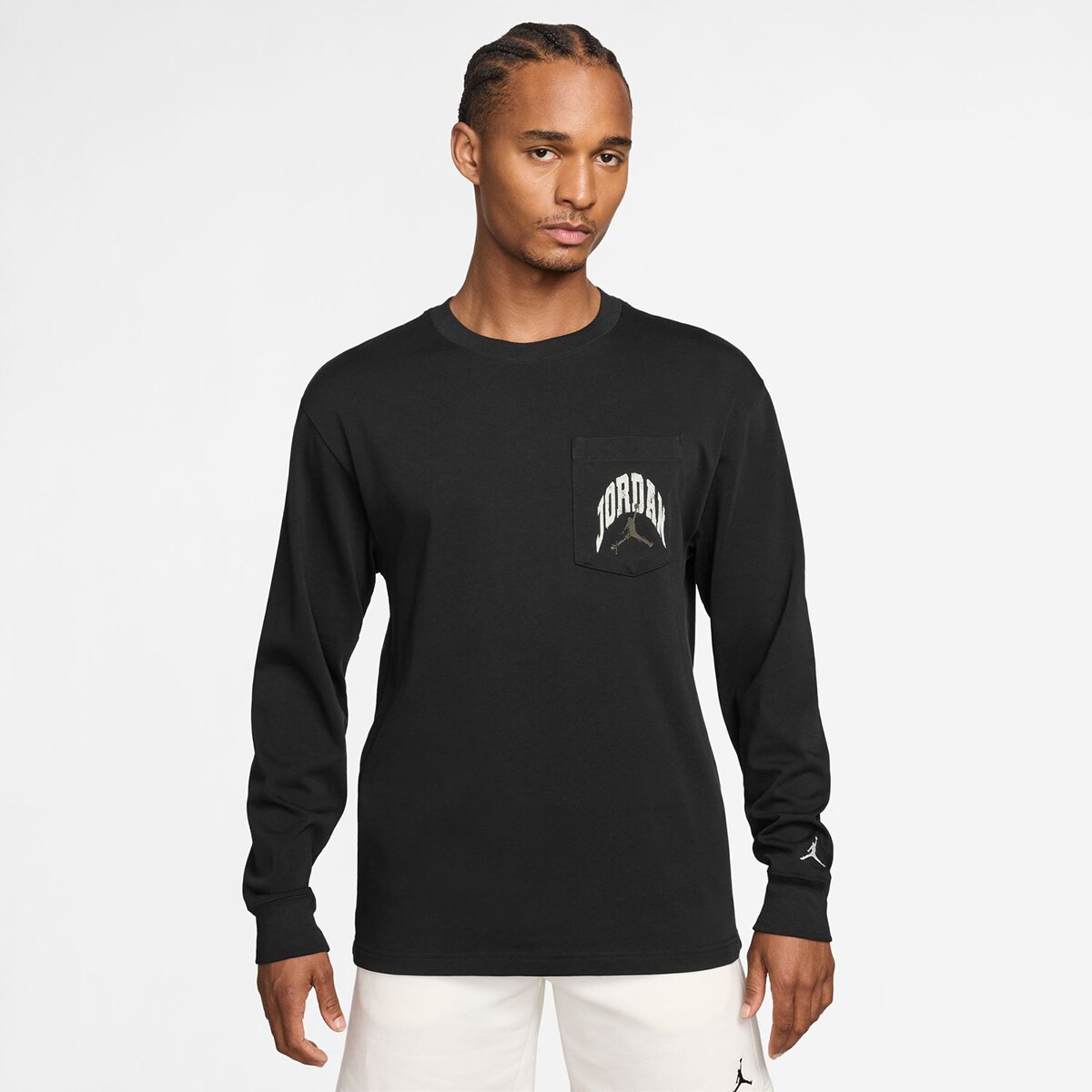 Sweatshirt de Homem Brooklyn Preto-1