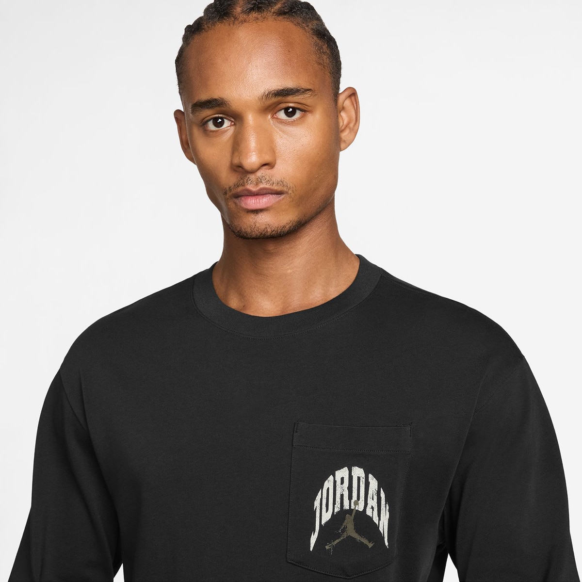 Sweatshirt de Homem Brooklyn Preto-3