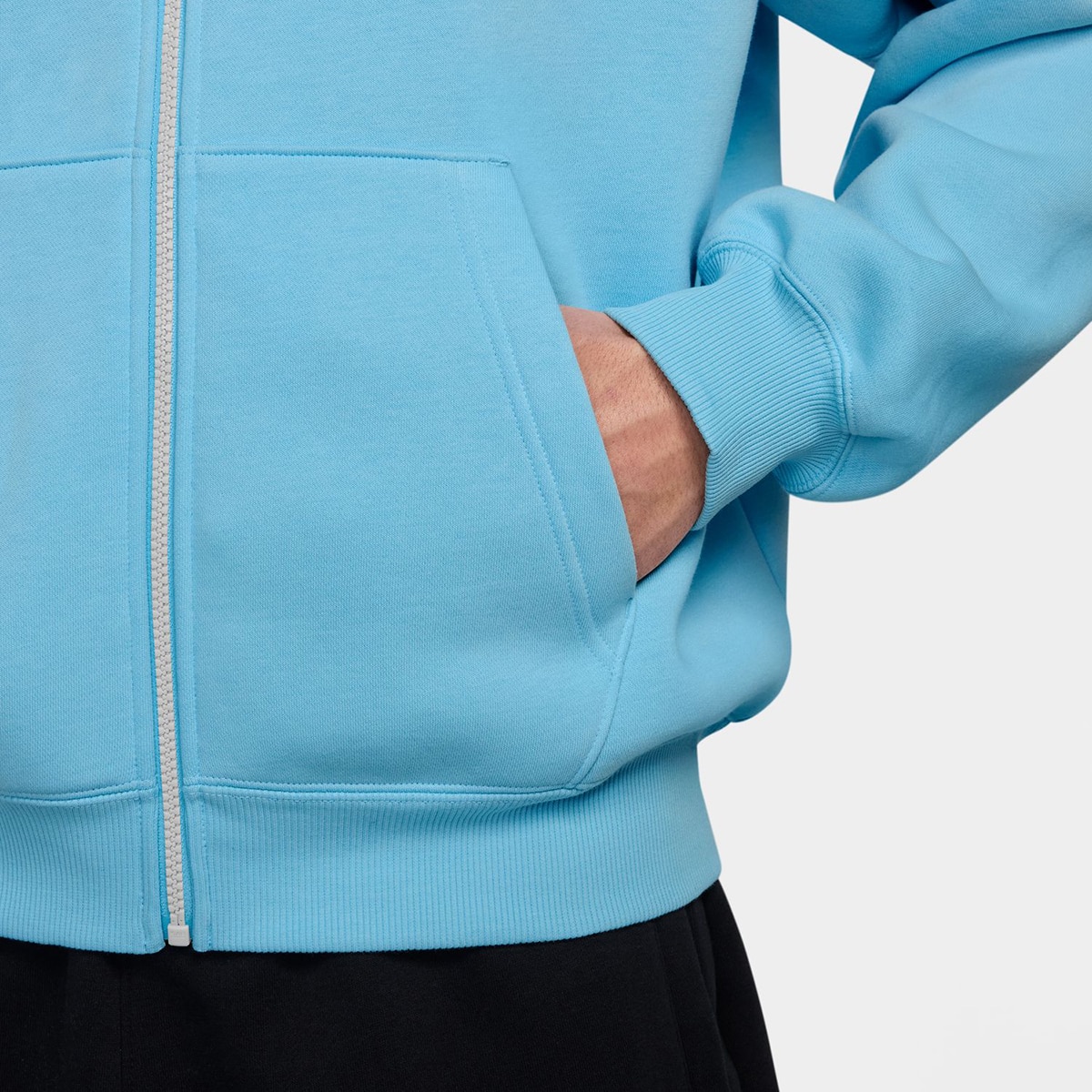Sweatshirt de Homem Brooklyn Fleece Azul-3