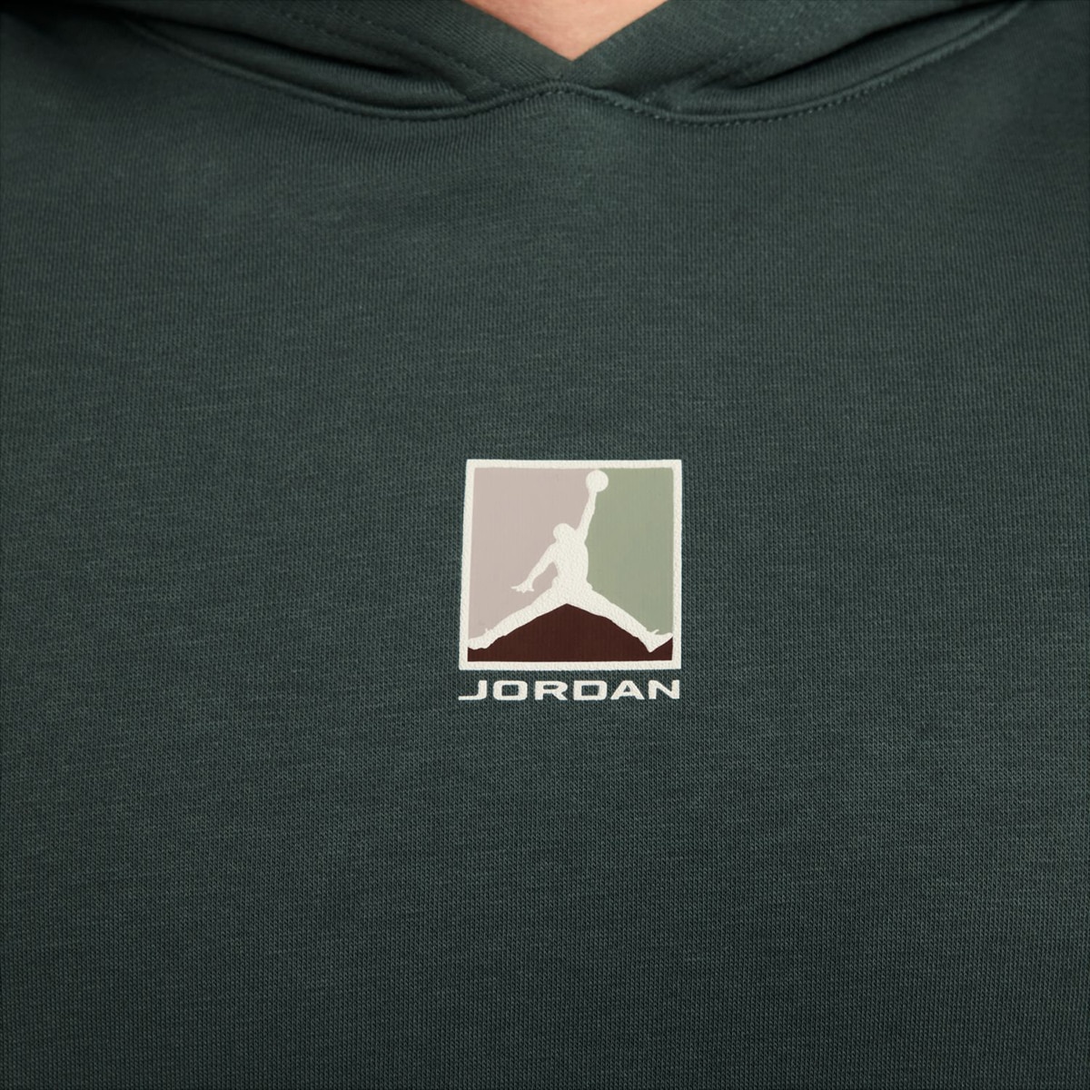 Sweatshirt de Homem Brooklyn Fleece Verde-3