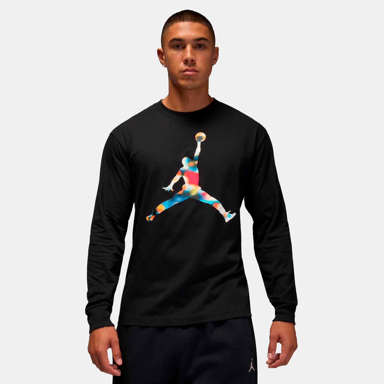 T-shirt de Homem Flight Preto-1