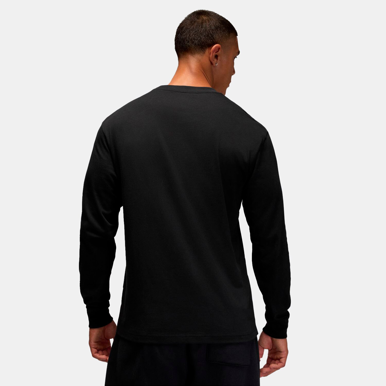 T-shirt de Homem Flight Preto-2