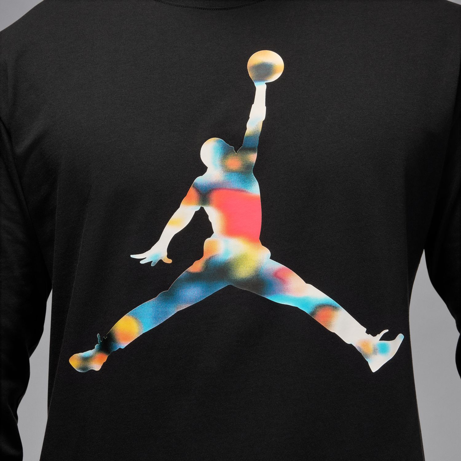 T-shirt de Homem Flight Preto-4