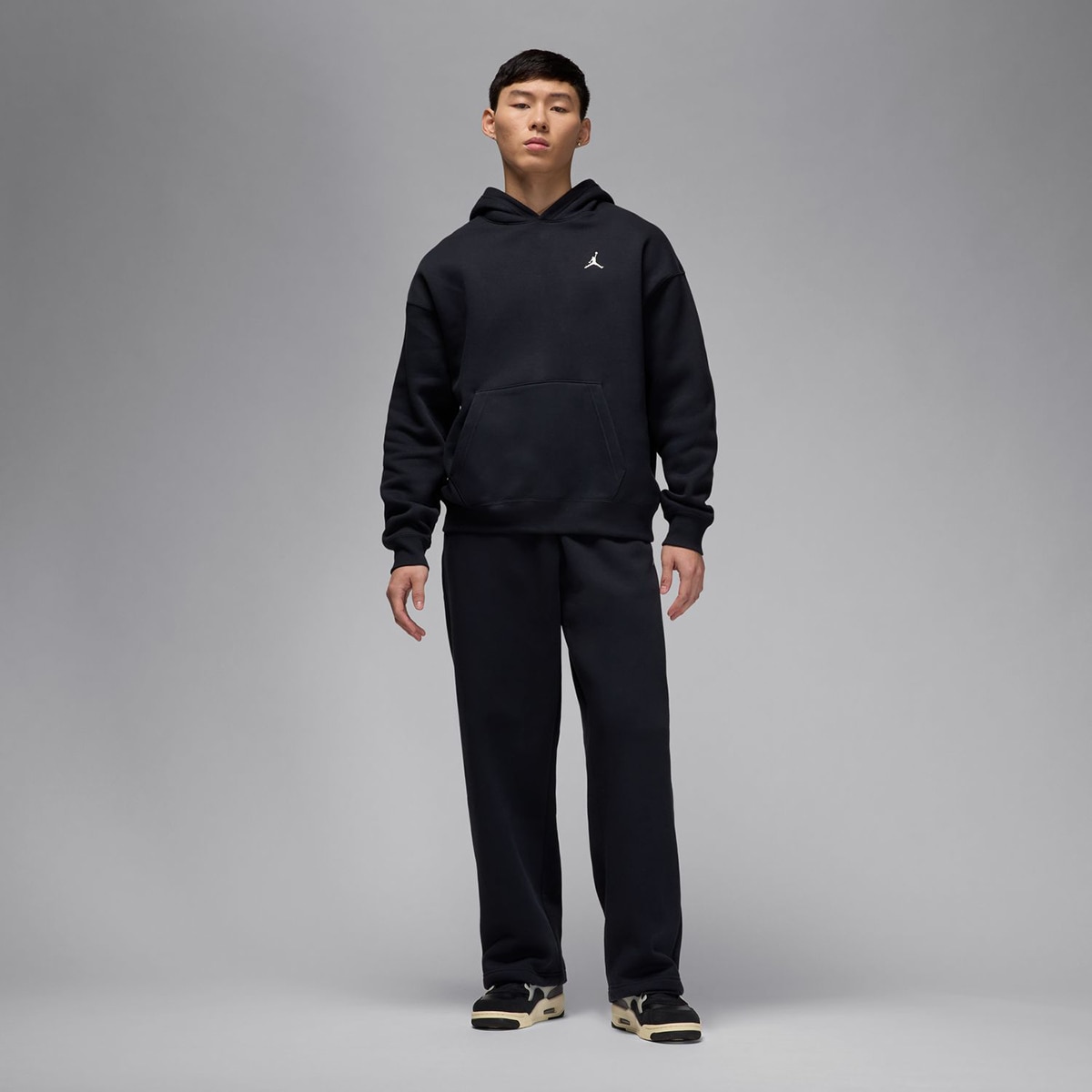 Sweatshirt de Homem BRK OVS PO HD Preto-6