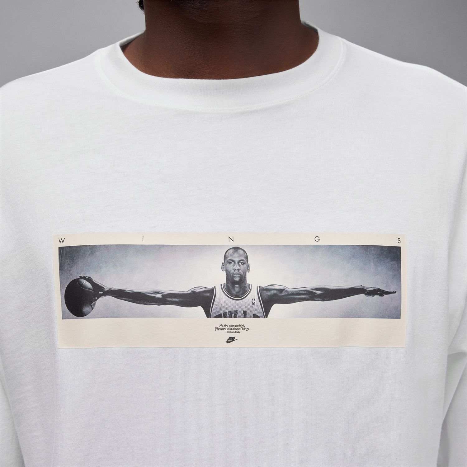 T-shirt de Homem Brand Photo Branco-4