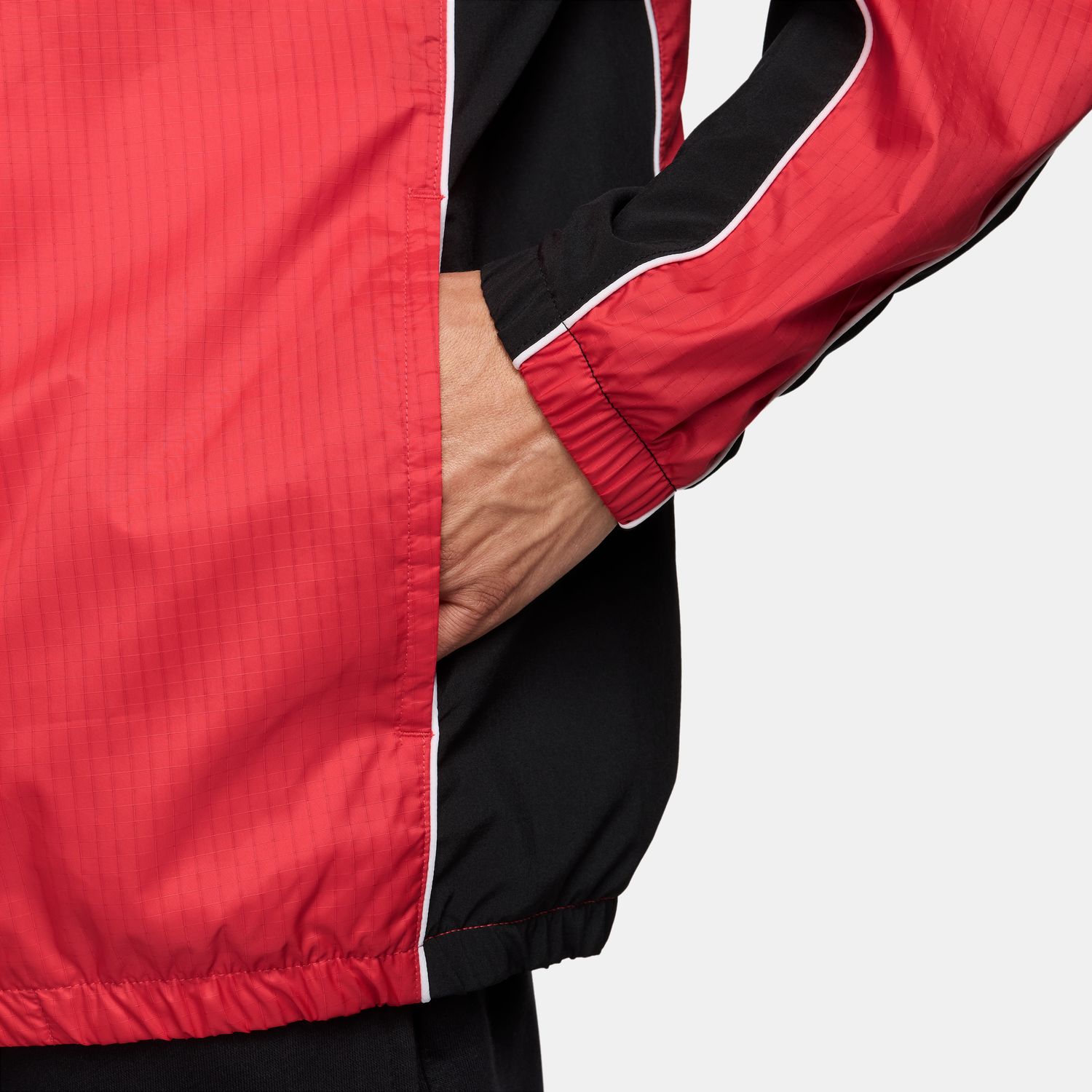 Casaco de Homem M Nk Air Fz Hybrid Utl Jkt Hd Vermelho-3