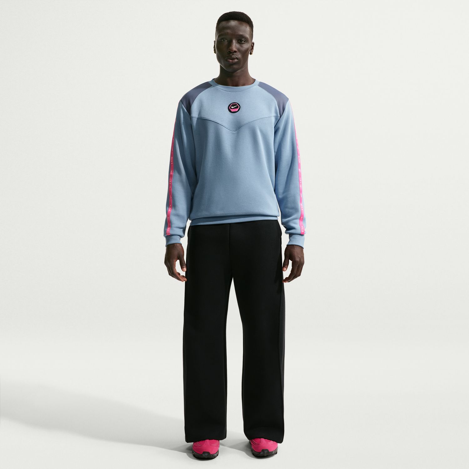 Sweatshirt de homem Sportswear Club Nike Azul-3