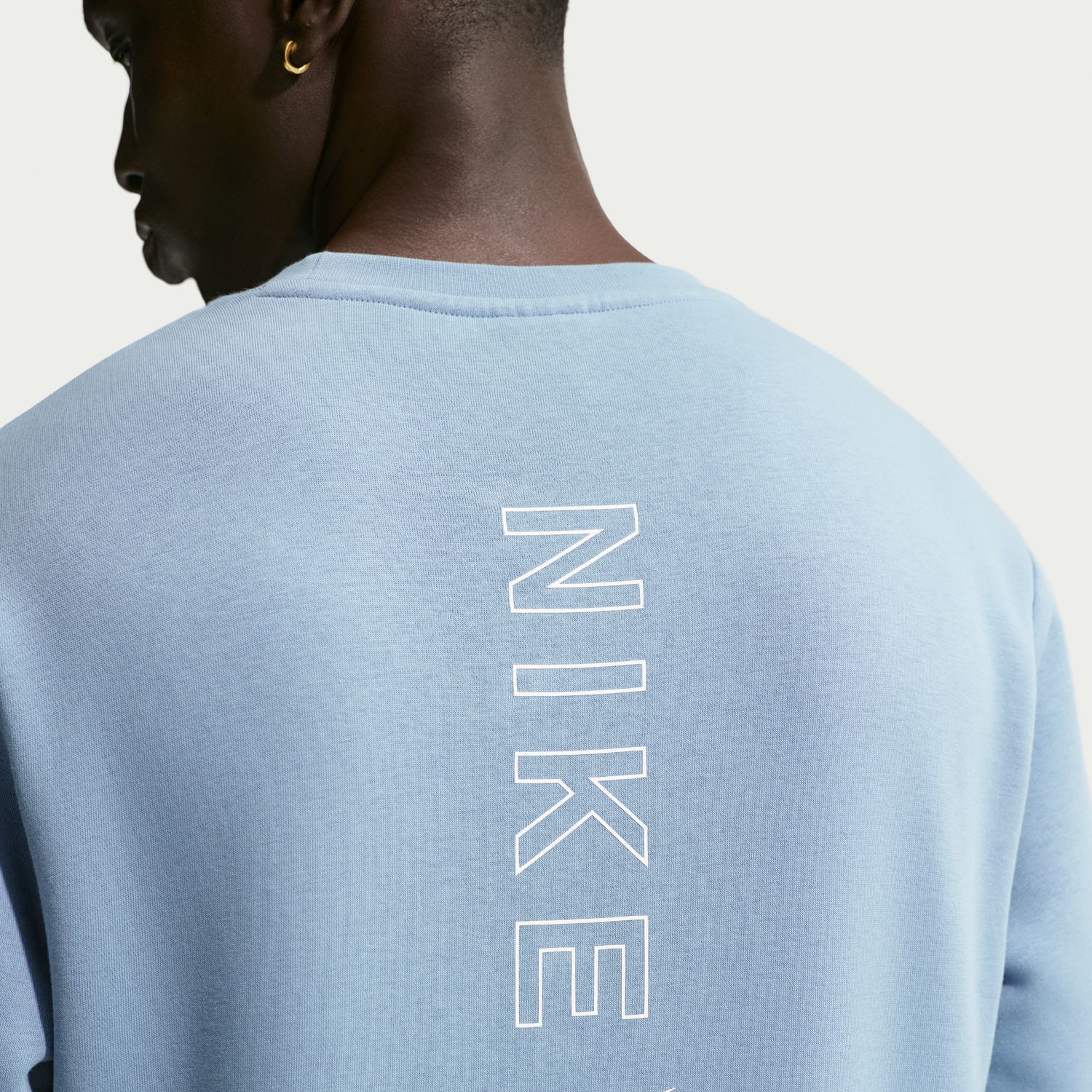 Sweatshirt de homem Sportswear Club Nike Azul-4