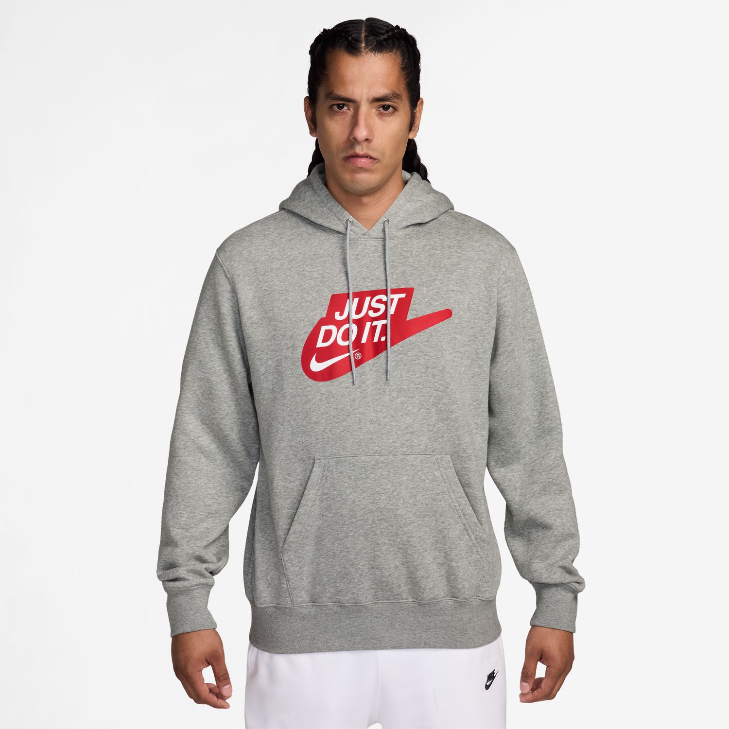 Sweatshirt de homem Sportswear Club Nike Cinzento-1