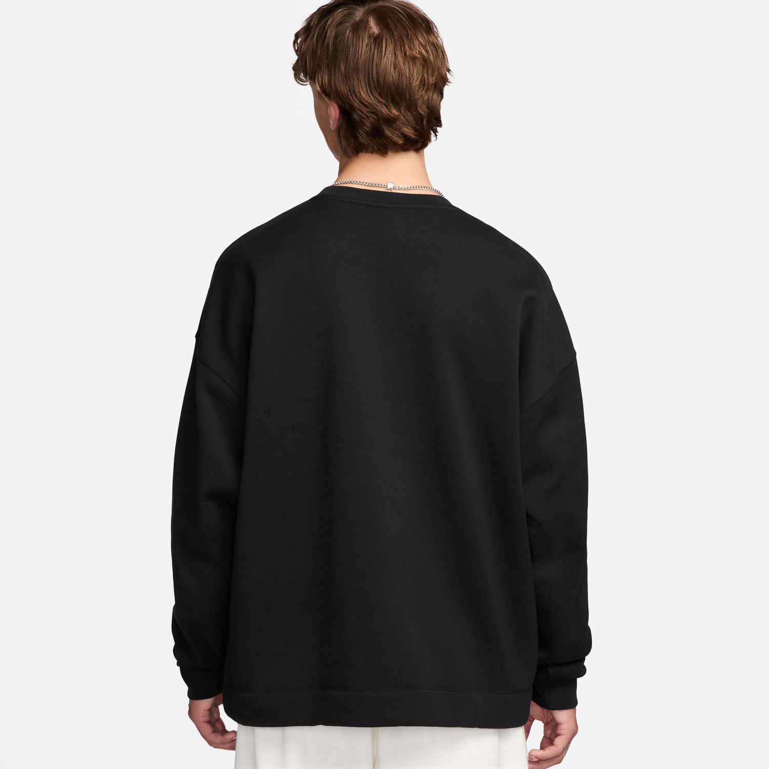 Sweatshirt de homem Sportswear Club Nike Preto-2